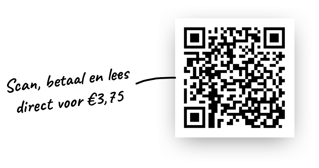 Scan, betaal en lees direct voor €9,99